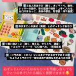 どう展開する？あそびの流れ🐊🛒