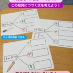 助詞の使い分けプリント✍ この助詞につづく文はなに？