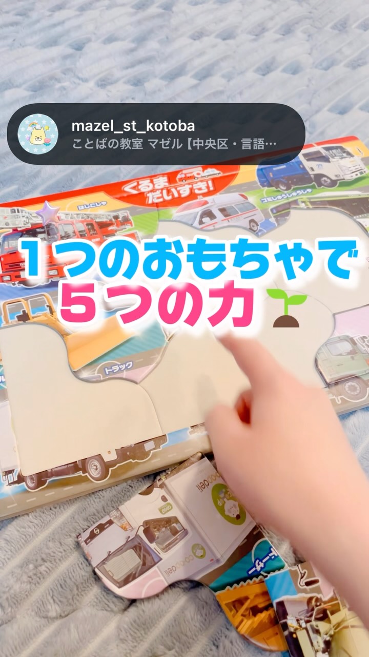 1つのおもちゃで5つの力パズル編🧩