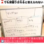 🧑「夏休みに一番楽しかったことはなんですか？」 「すいかわりです！」
