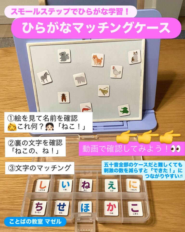 ひらがなマッチングケース
