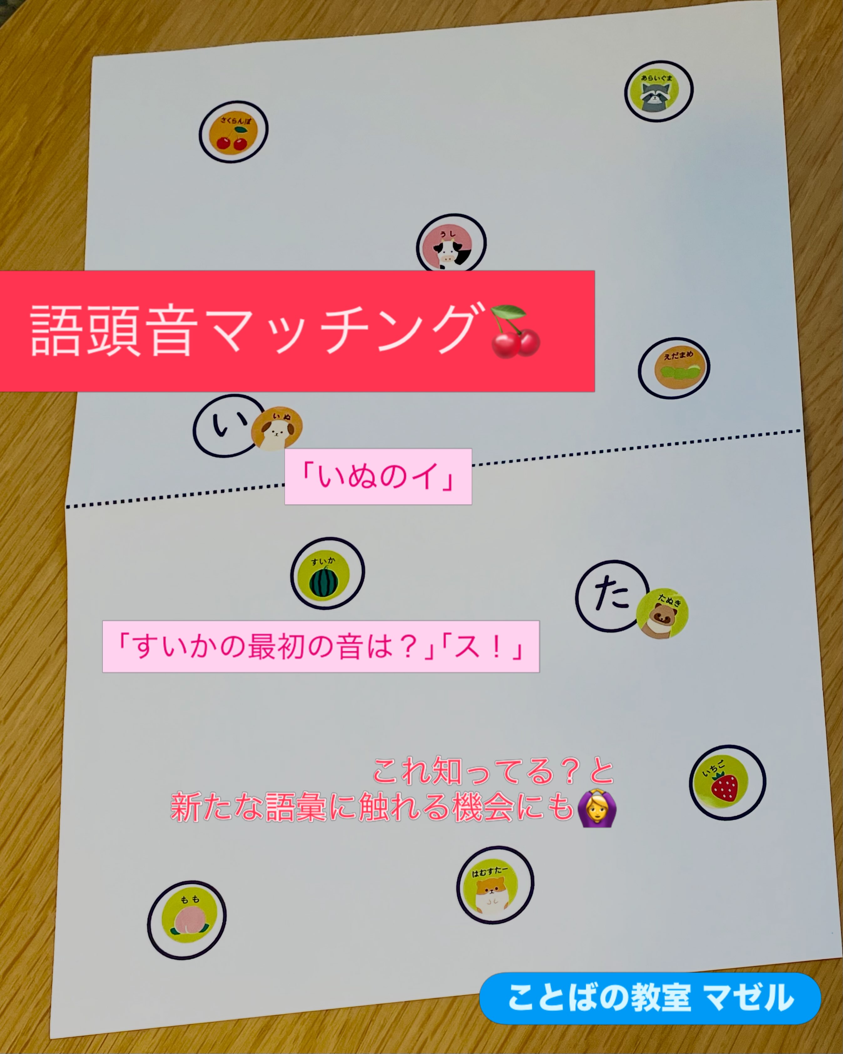 語頭音マッチング