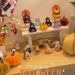 ハロウィン仕様に模様替え