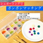 シュガートングでポンポンマッチング